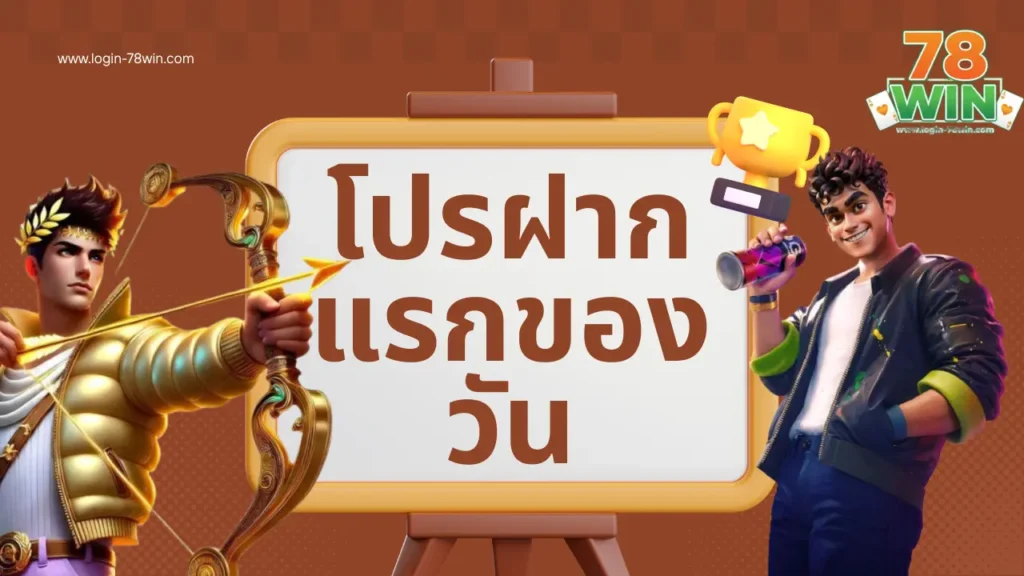 โปรฝากแรก